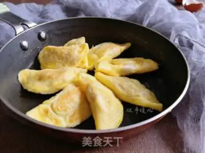 Make Egg dumplings step 9