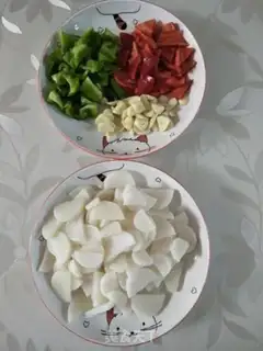 Make Twin peppers step 3