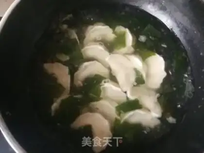 Make Sour sauerkraut pork dumplings step 6