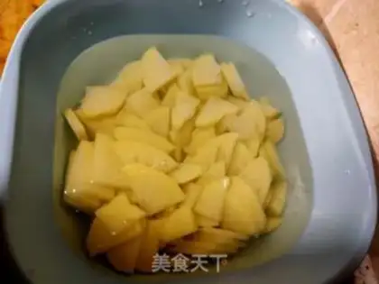 Make Potato crayfish step 2