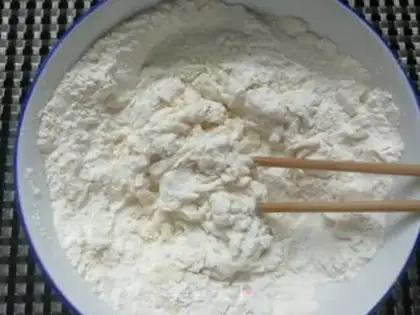 Make Spoon dumpling step 0