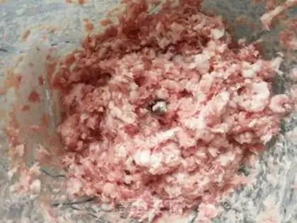Make Spoon dumpling step 4