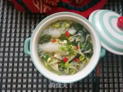 Make Spicy tart seaweed soup step 11