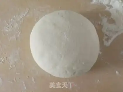 Make Cream-crumbed egg powder bag step 17