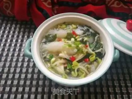 Make Spicy tart seaweed soup step 12