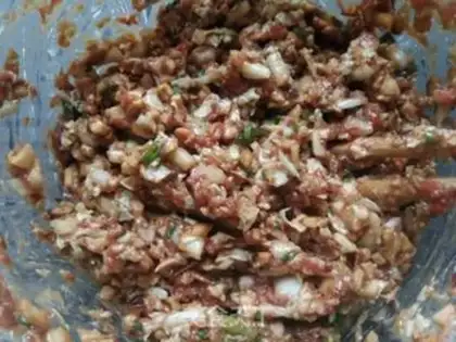 Make Spoon dumpling step 11