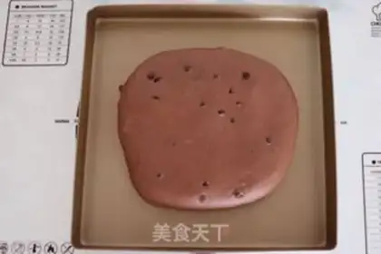 Make Chocolate toast in snow step 5