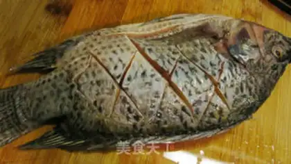 Make Italian redfish step 1
