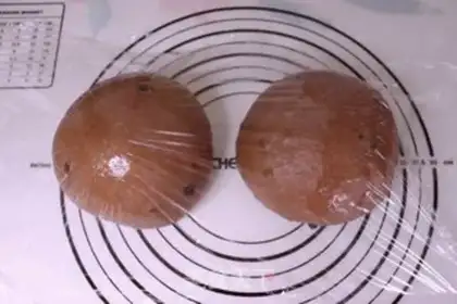 Make Chocolate toast in snow step 9
