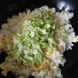 Make Scrambled rice step 3