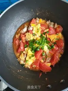 Make Oyster tomatoes, fried eggs step 7