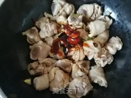 Make Celery onions for chicken legs step 6