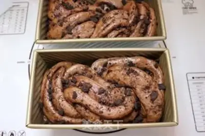 Make Chocolate toast in snow step 15