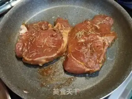 Make Rosemary Pork step 1