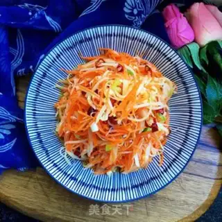 Make A brown carrot with potatoes step 10