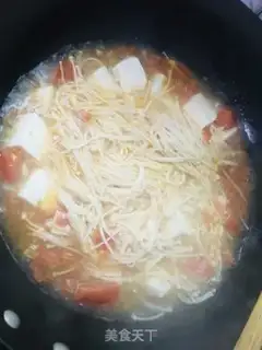 Make Tomato tofu soup step 5