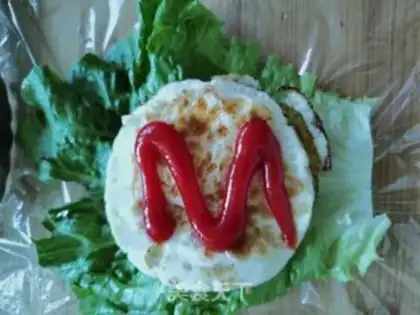 Make Vegetable sandwich step 1