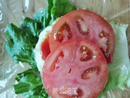 Make Vegetable sandwich step 2
