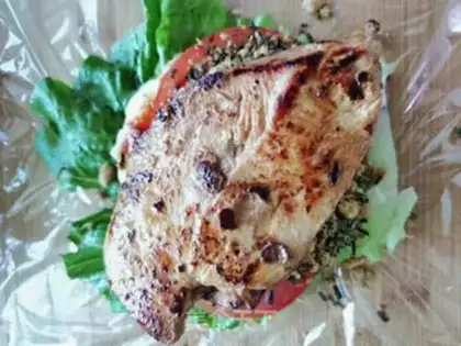 Make Vegetable sandwich step 4