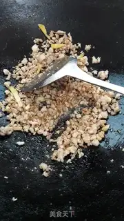 Make Mint fried meat step 6