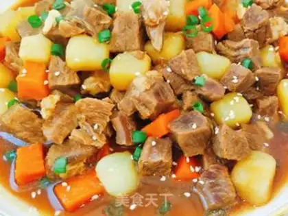 Make Beef stew potatoes step 0
