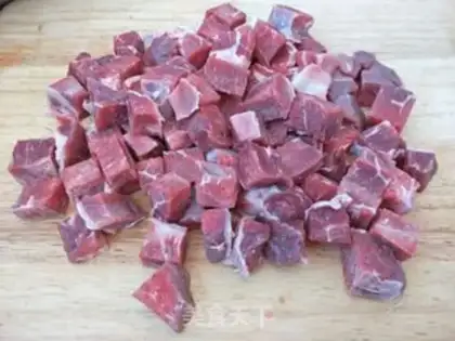 Make Beef stew potatoes step 1