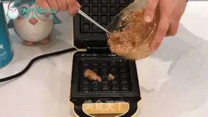 Make oatmeal waffles step 2
