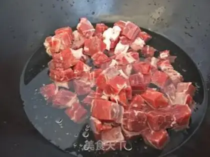 Make Beef stew potatoes step 2