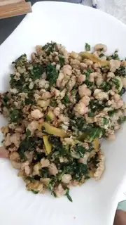 Make Mint fried meat step 9