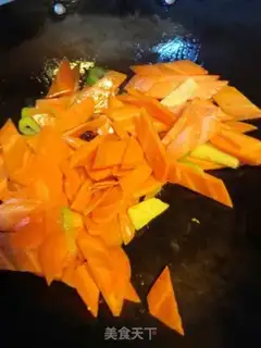 Make Carrot and meat step 4
