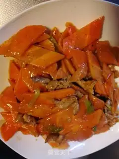 Make Carrot and meat step 6