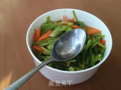 Make Spicy spinach step 5