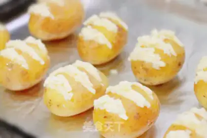 Make Cheese and sweet potatoes step 4