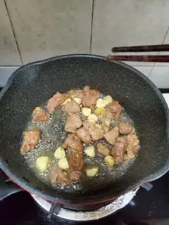 Make Garlic beef step 5