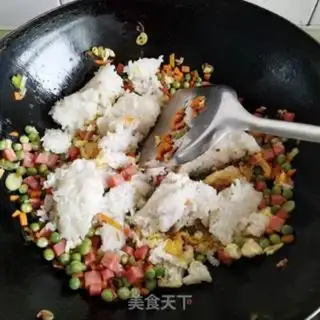 Make Egg fried rice step 8