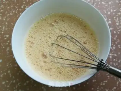 Make Vegetable oyster fried eggs step 1