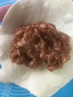 Make Big meat bun step 8