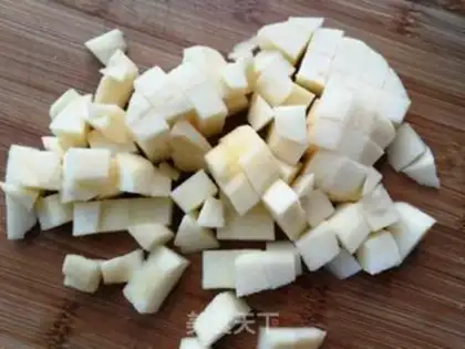Make Apple toast pudding step 3