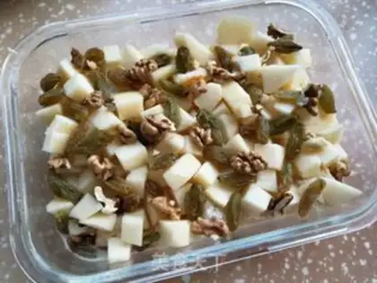 Make Apple toast pudding step 5
