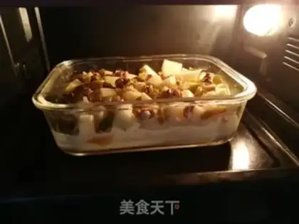 Make Apple toast pudding step 6