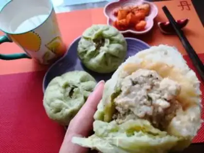 Make Double tofu buns step 9