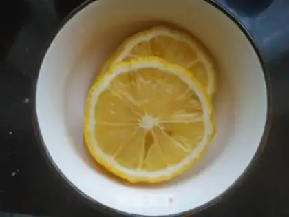 Make Porridge lemon chicken claws step 1