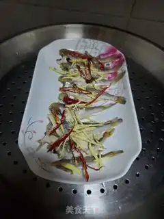 Make Steam little yellow fish dry step 4