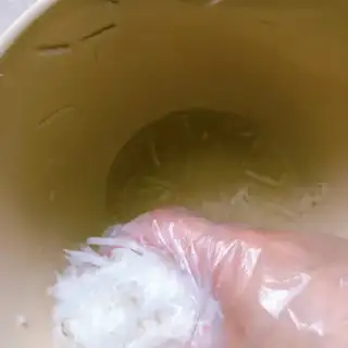 Make The radish fishball step 4