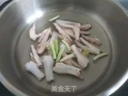 Make Porridge lemon chicken claws step 4