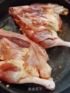 Make Abalone duck leg step 3