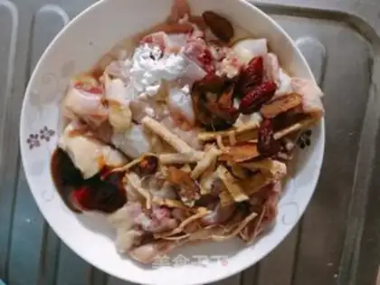 Make Steam chicken step 1