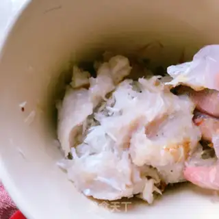 Make The radish fishball step 5