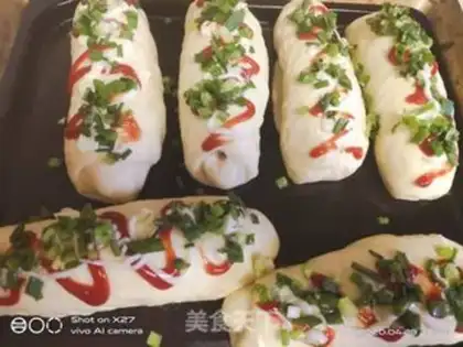 Make Tomato sauce onion sausage bag step 12