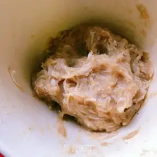 Make The radish fishball step 6